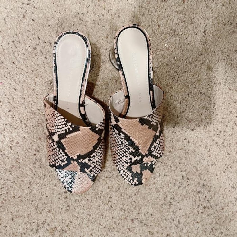 Zara Open toed shoes